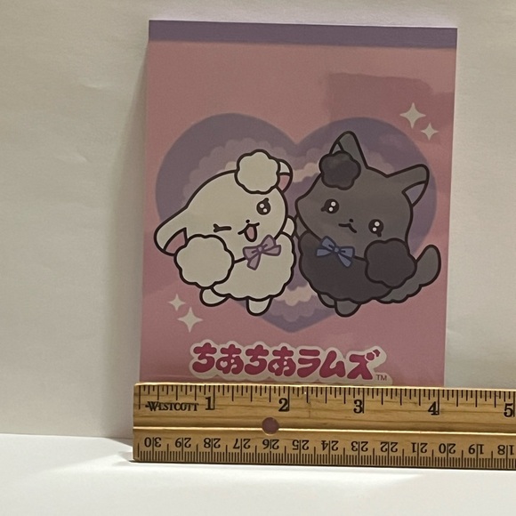 San-X Cheer Cheer Lambs Memo Pad - Picture 6 of 6